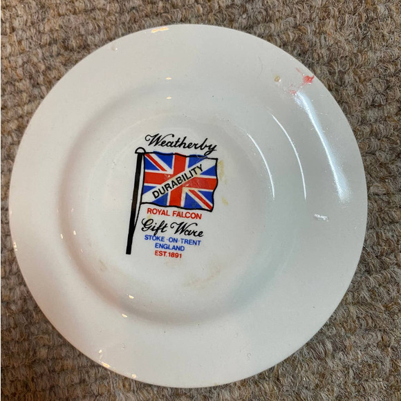 Weatherby Gift Ware Vintage Cayman Islands Sea Turtle Plate - Picture 2 of 2